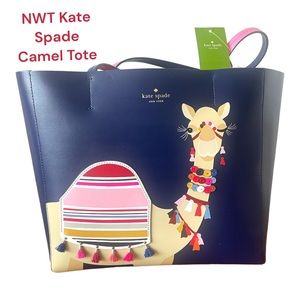 NWT Kate Spade Luvvie Spice Things Up Camel Tote